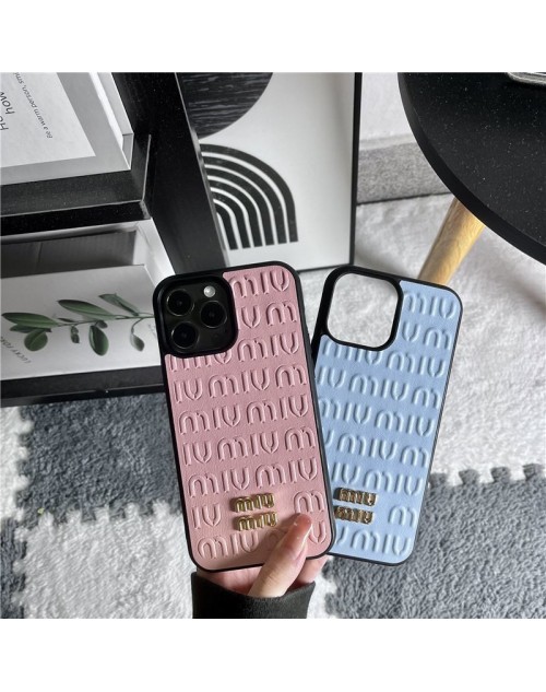 ミュウミュウ MiuMiuブランド iphone15 16pro max 14 13ケース パロディ iphone 15 16 plus 14 pro maxケース 保護ブランドパロディアイフォン15プラス 16 plus カバー 男女兼用