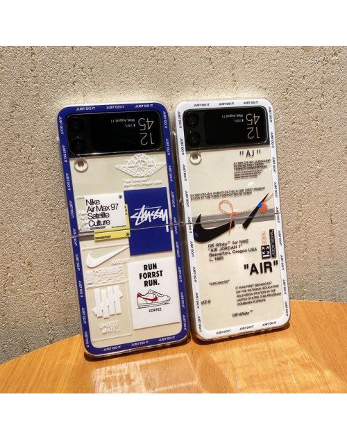 Nike ナイキブランドGalaxy Z Flip 5 6ケース 折りたたみ Galaxy Z Fold 5カバー レディース ブランドギャラクシーZフォールド5 4 6ケース 大人気ブランド ギャラクシーZフォールド5 6ケース 韓国風