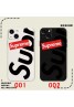 Supreme シュプリーム アイフォン15プロマックス ケース クリア iphone 15プラス カバー スタンド付き アイフォン15プロ カバー カード 可愛い