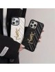 Ysl イヴサンローラン アイフォン15 16プロマックス ケース お洒落ハイブランド iphone16proアイフォン 15 16ケース 激安 iphone 15 plus 16 pro maxケース 送料無料