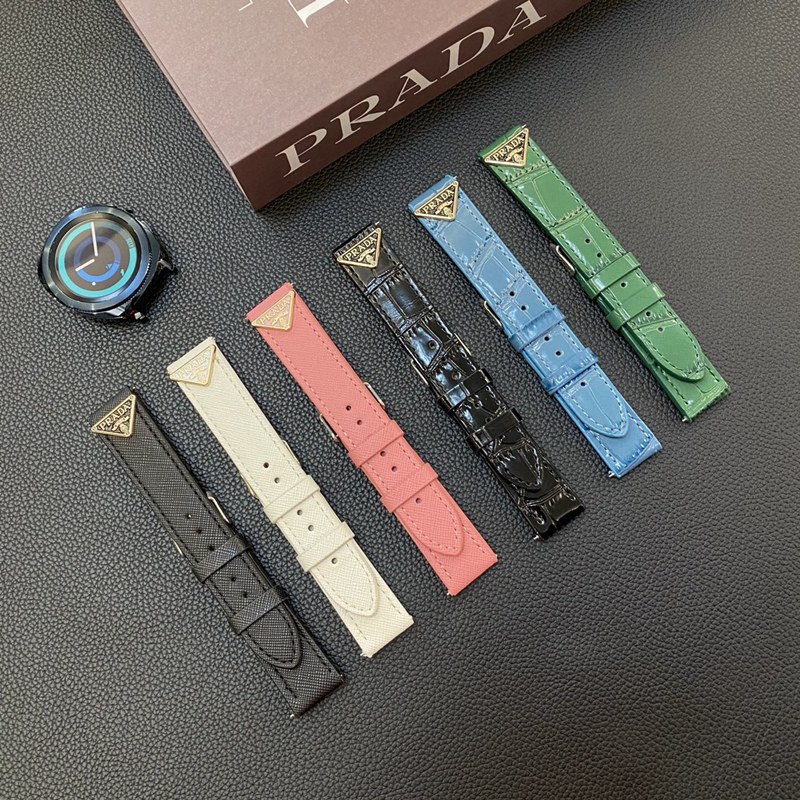 Prada プラダアップルウォッチ10/9/Ultra 49mmバンド 芸能人愛用