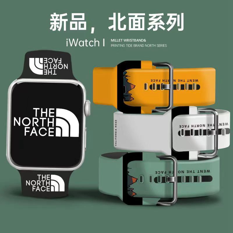 THE NORTH FACE Apple Watch 9 x se4ベルト 腕時計 ストラップ